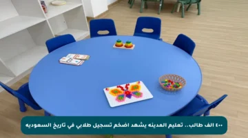 ٤٠٠ ألف طالب.. تعليم المدينة يشهد أضخم تسجيل طلابي في تاريخ السعودية